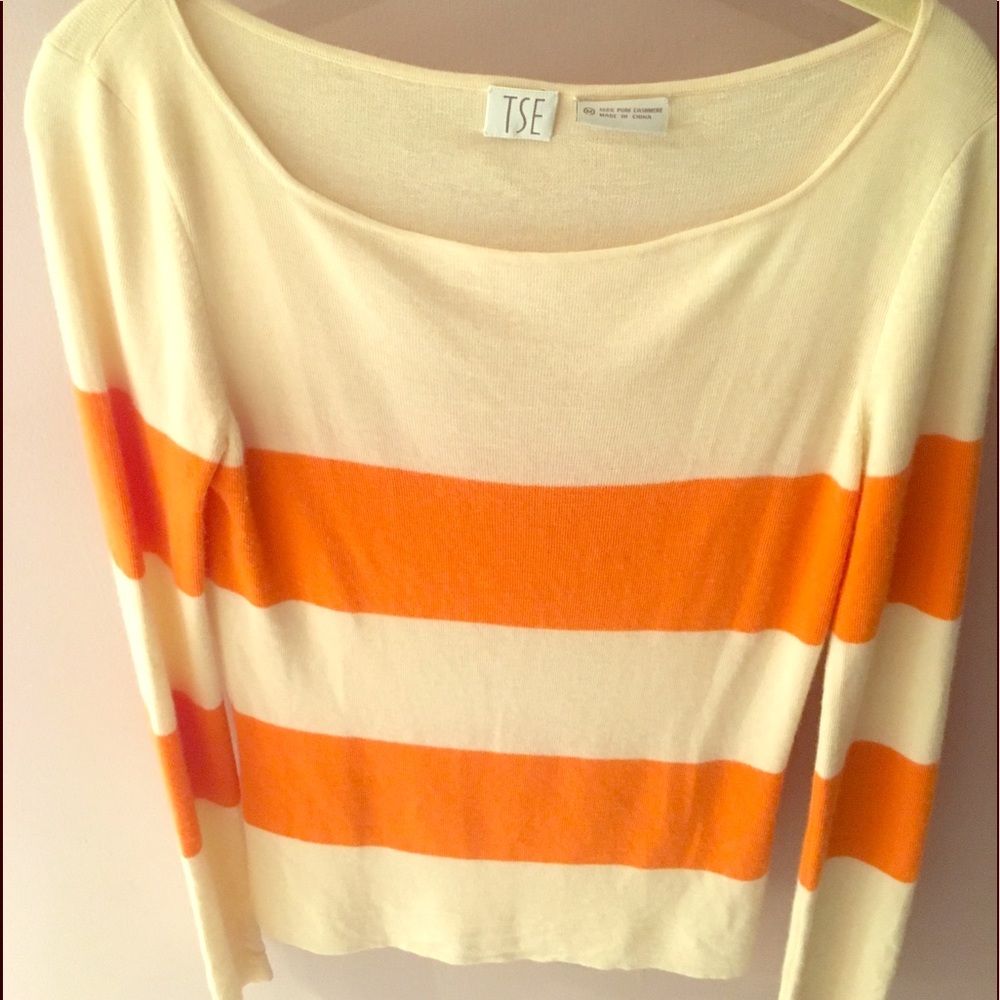 Cashmere stripped sweater